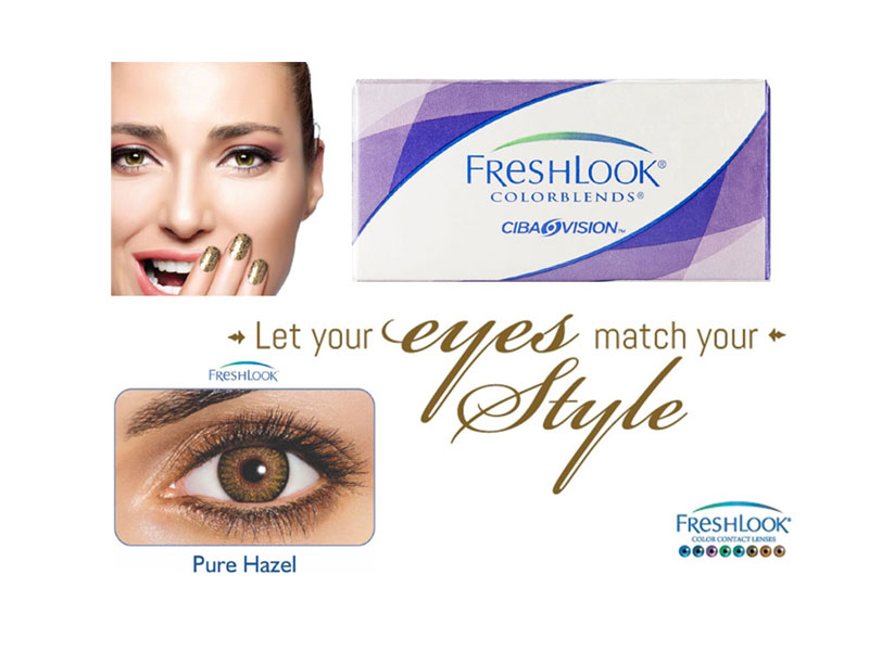 Freshlook Colorblends Pure Hazel